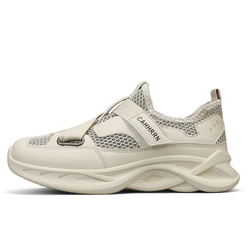 

BOLE Мужские низкие кеды бежевые, цвет Beige