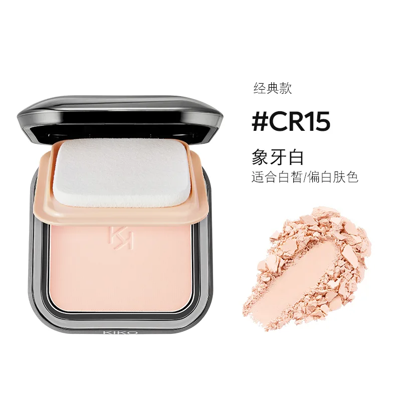 KIKO Набор косметики для женщин, Sun Protection CR15+Dual Head 126+Lip Brush+Handheld Mirror+Thumb Powder Puff — фото 3