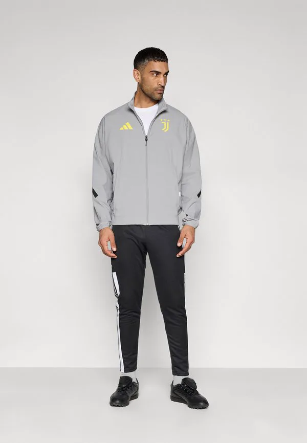 Ювентус фк зне гимн куртка клубная одежда Adidas Performance, Grey — фото 2