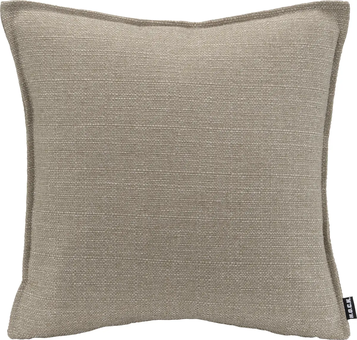 

Х.ОК.К. Подушка декоративная "Мали", однотонная, чехол с наполнителем, 1 шт H.O.C.K. 45х45 см, серо-коричневый