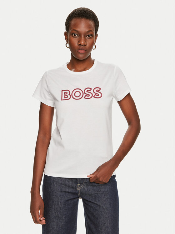 

Футболка regular fit Eventsa 50522209 Boss, белый