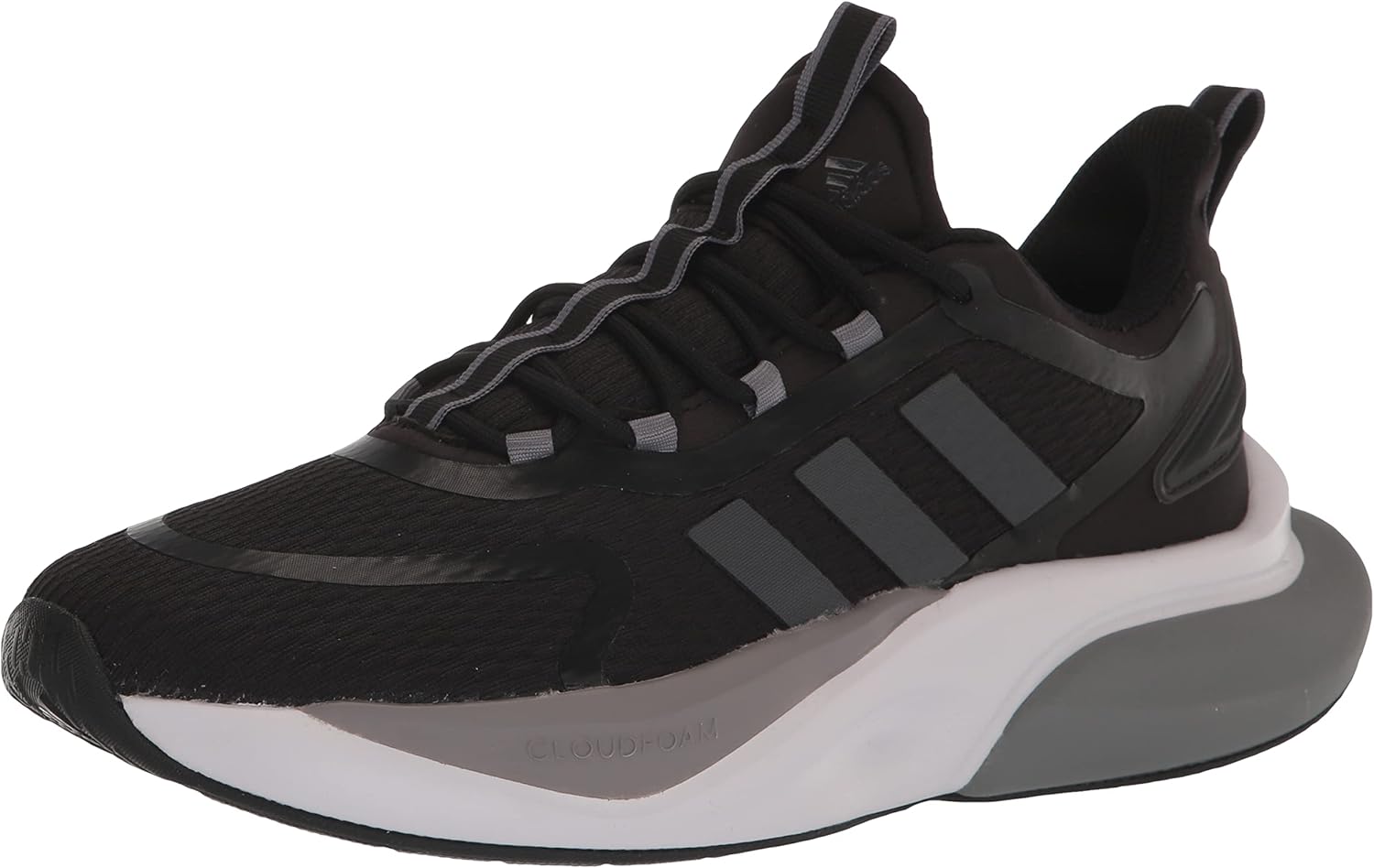 

Кроссовки Adidas Alphabounce , мужские низкие, черный/серый/угольный