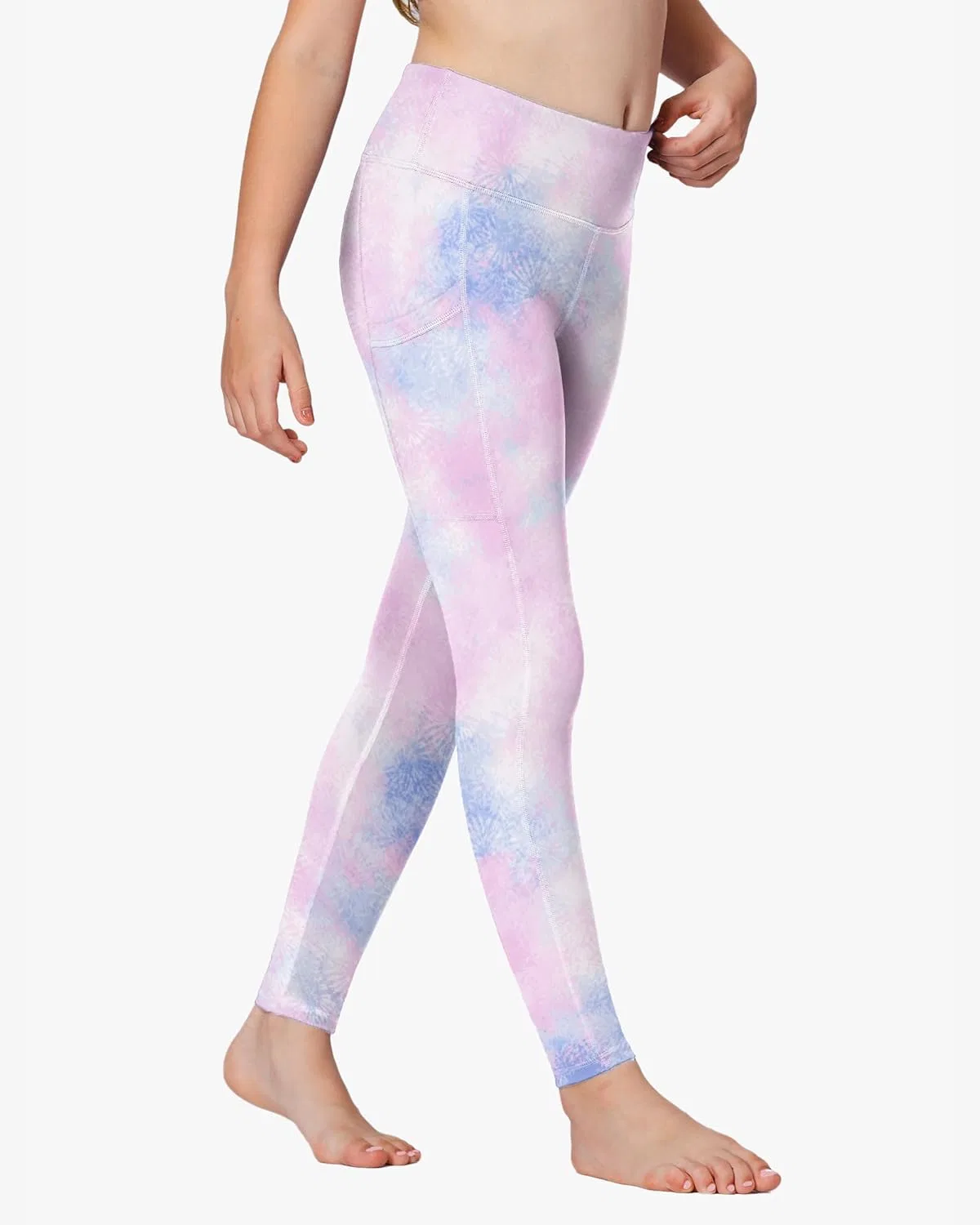 Леггинсы детские Stelle Athletic Leggings Tie Dye Marshmallow — фото 2