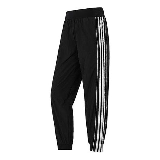 

Спортивные штаны (WMNS) adidas Str W Pt Mix Casual Sports Side Stripe Long Pants/Trousers Black, черный