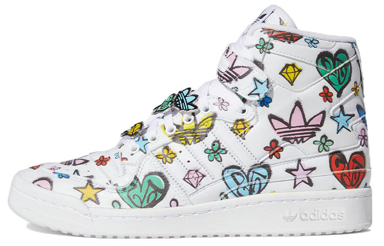 

Кроссовки Adidas Originals Forum 84 Hi Jeremy Scott Monogram Graffiti