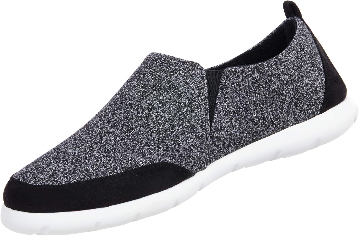 

Мужские кроссовки Zenz Active Slip-On: ультра-мягкие повседневные кроссовки с гибкой поддержкой и дышащей сеткой Isotoner, черный