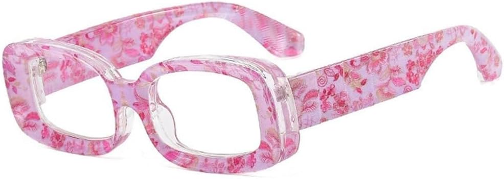 

Разноцветные женские солнцезащитные очки конфетных цветов UV400, мужские прозрачные с градиентом для занятий спортом на открытом воздухе, бега и езды на велосипеде Generic, Pink Pattern Clear