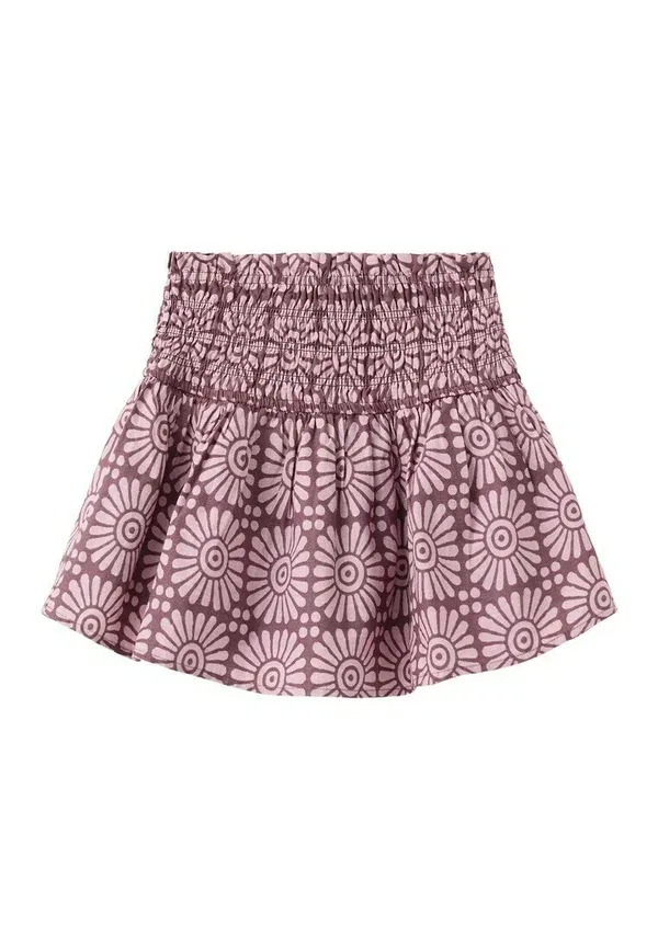 Юбка Mango Kids Kid a line, фиолетовая