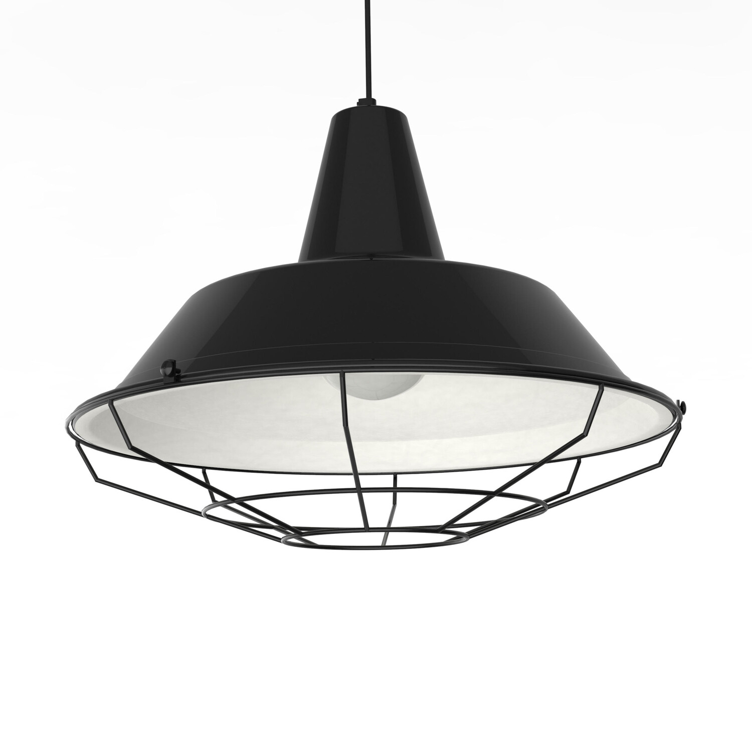 

Подвесной светильник Lumicom, 45x45x35 см, черный
