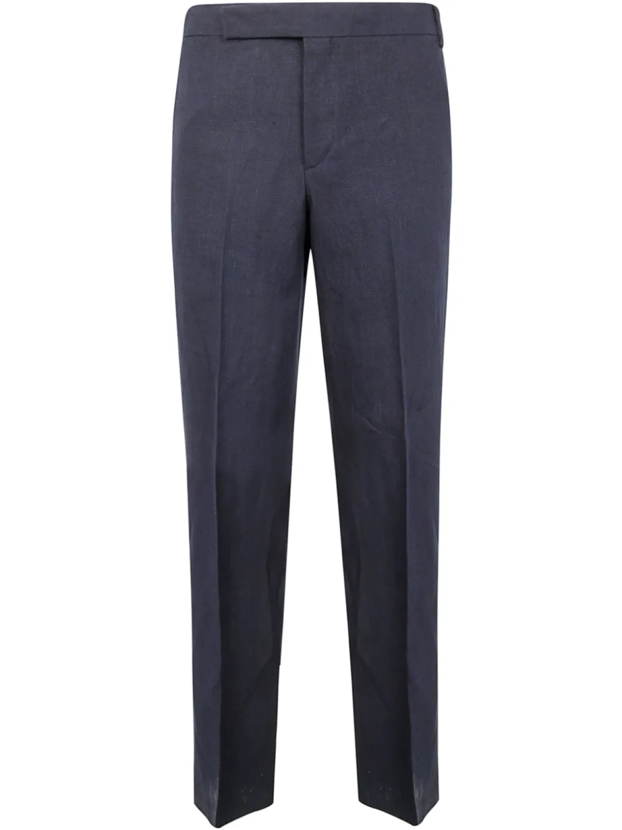 

Прямые брюки из льна Lardini, синий
