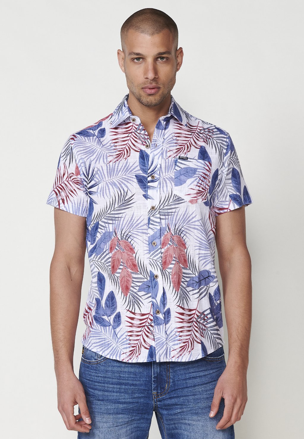 

Рубашка SHORT-SLEEVED Koroshi, синий