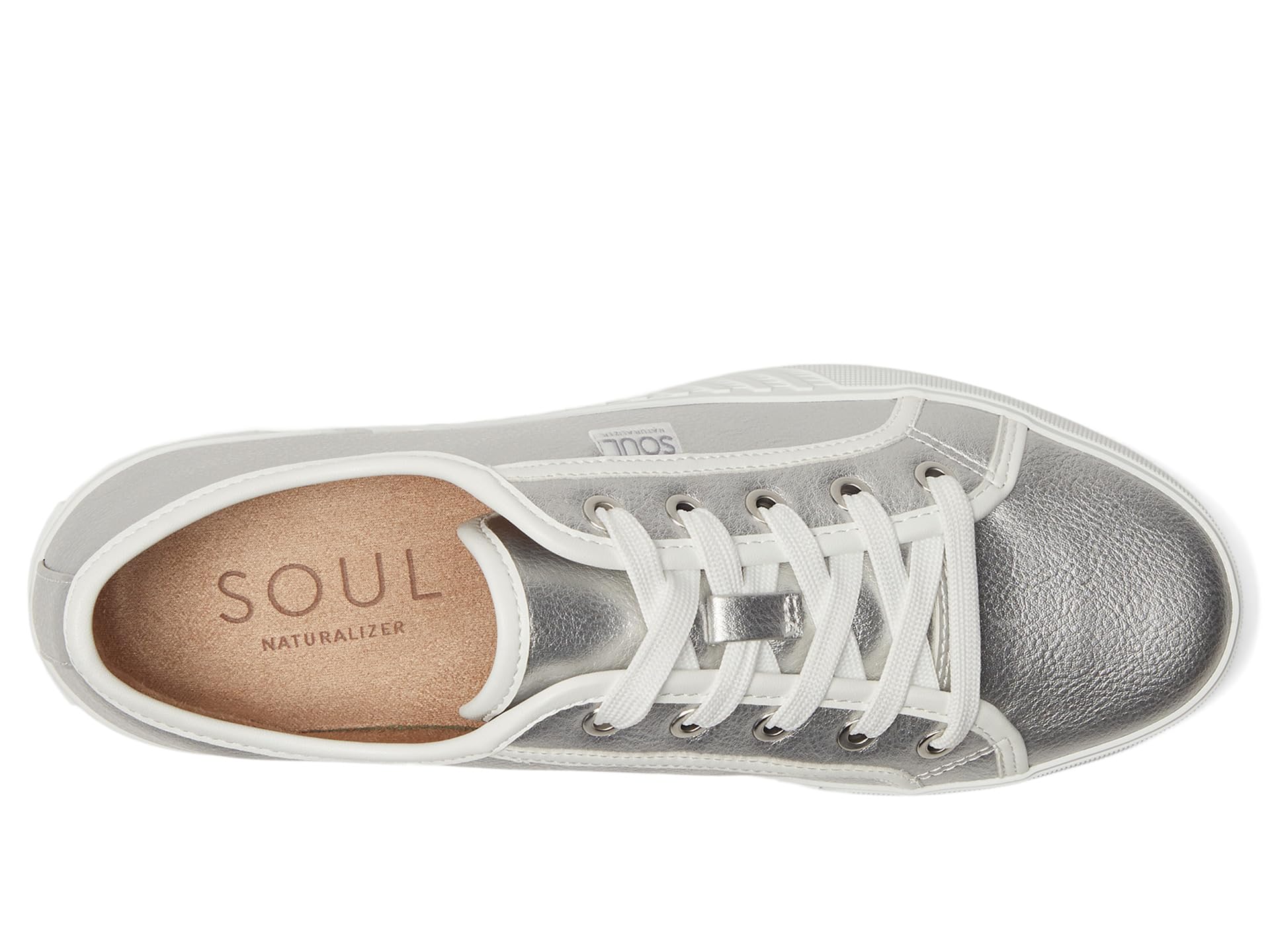 Кроссовки Naturalizer Soul Naturalizer Iliana, цвет Silver Faux Leather — фото 2