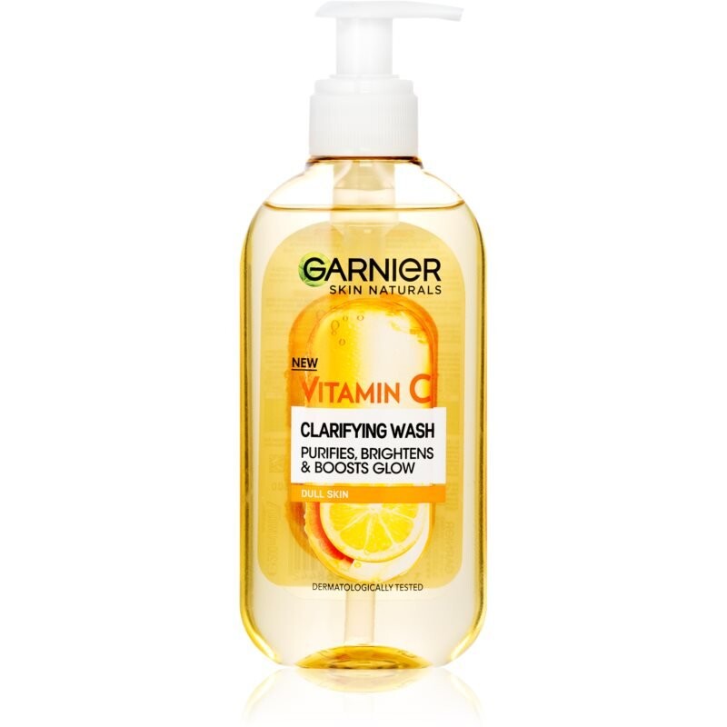 

Garnier Skin Naturals Осветляющий гель для умывания с витамином С 200 мл