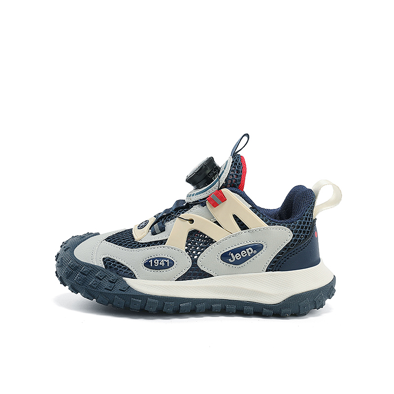 

Jeep Низкие детские кроссовки для бега, темно-синие с красным