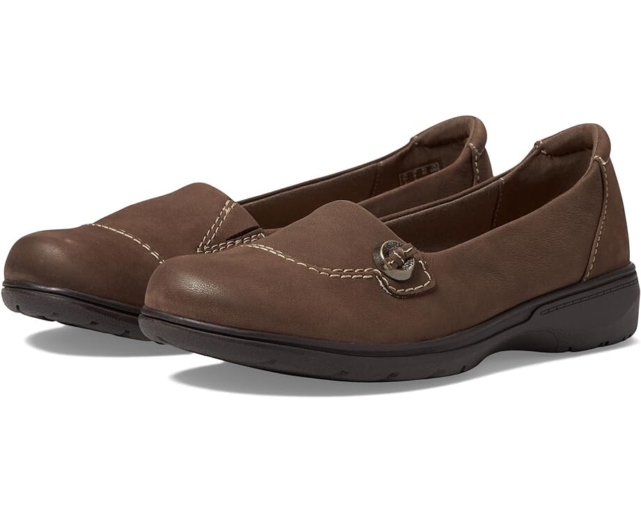 

Балетки Clarks Carleigh Lulin, цвет Taupe Nubuck