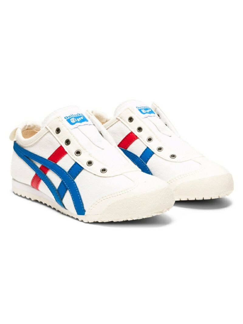 Детские слипоны MEXICO 66 Onitsuka Tiger, WHITE/BLUE — фото 2