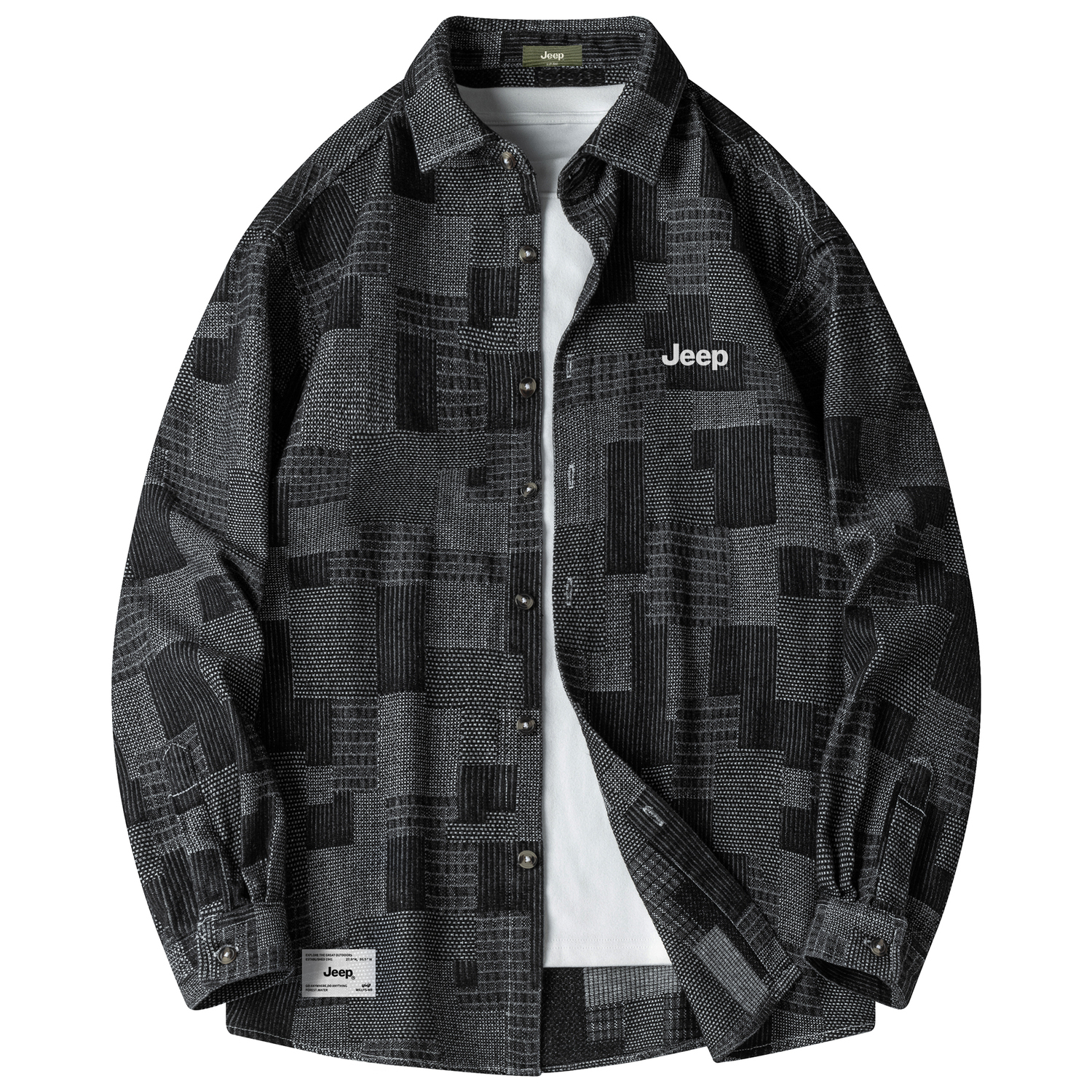 

Рубашка унисекс Jeep, черный