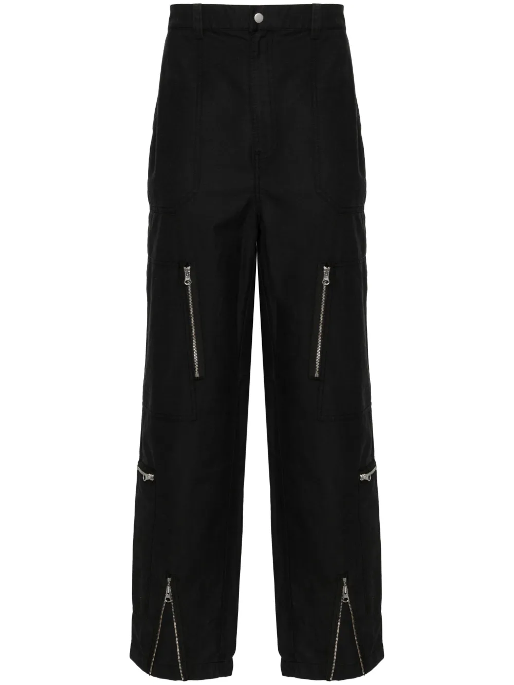 

Брюки карго с молниями Stüssy, черный