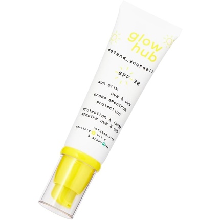 Солнцезащитный крем для лица Defend Yourself SPF 30 с защитой от UVA и UVB Glow Hub — фото 2