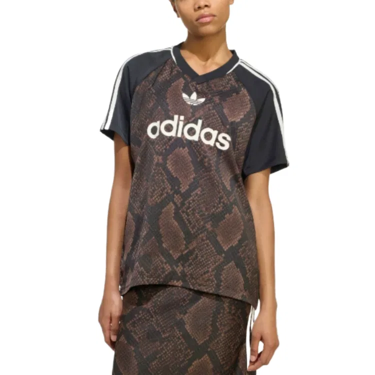 Футболка Adidas Originals SS26 коричневая