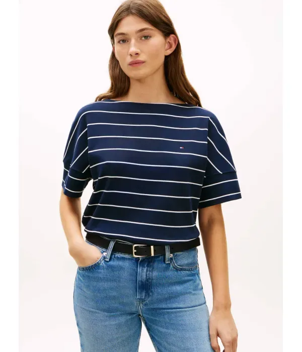 Футболка loose fit Tommy Hilfiger, темно-синий