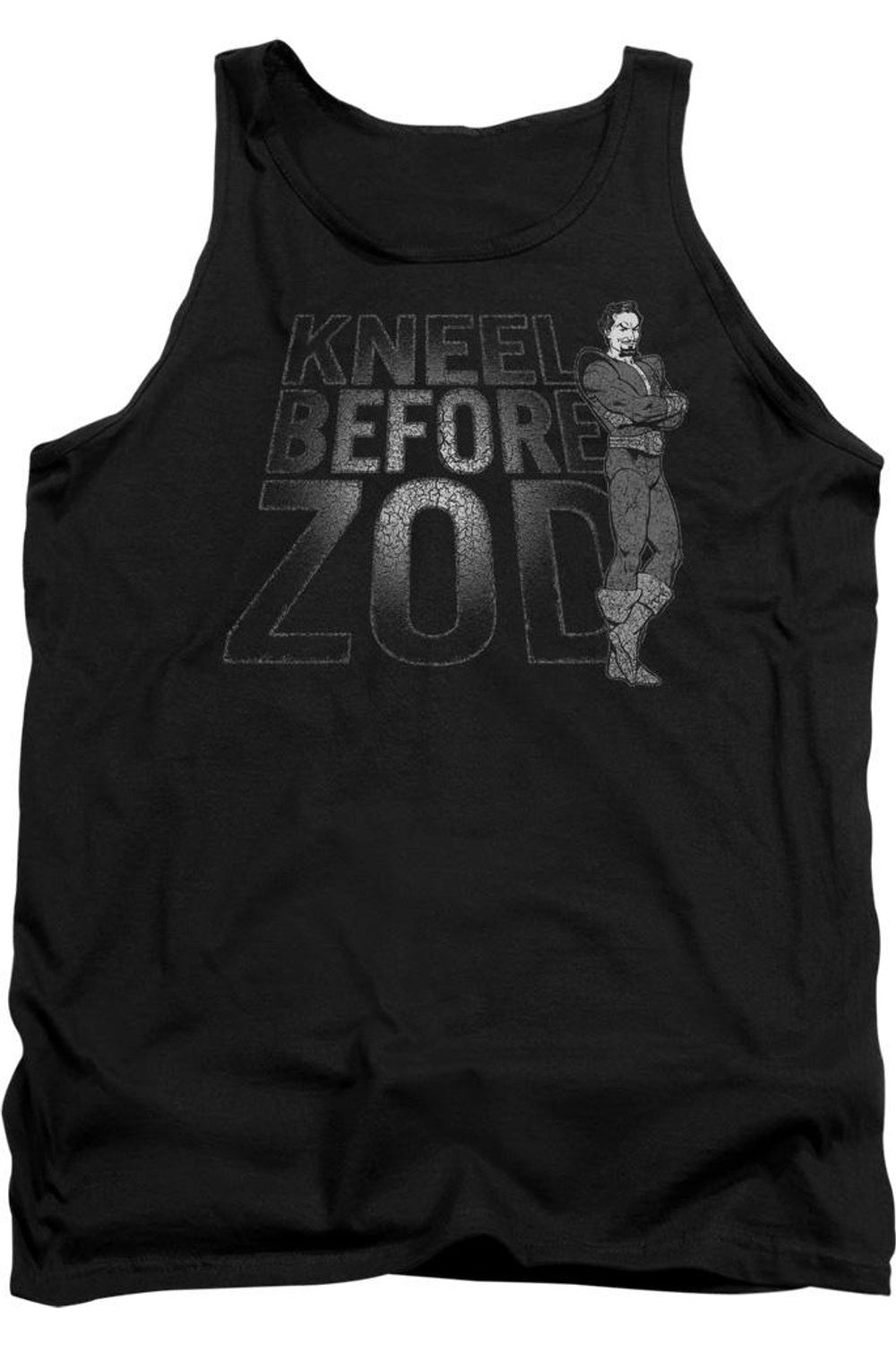 

Майка для взрослых DC Comics Kneel Zod Gildan, черный