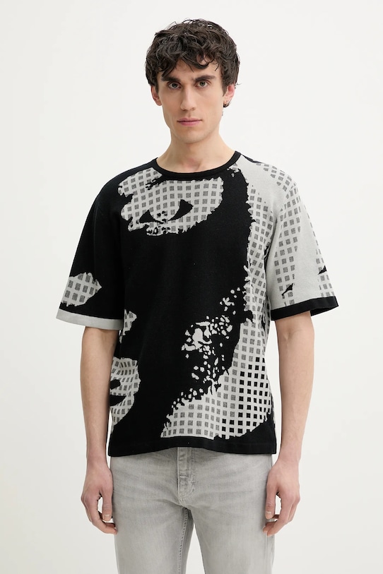 

Хлопковый свитер PALERMO Desigual, черный