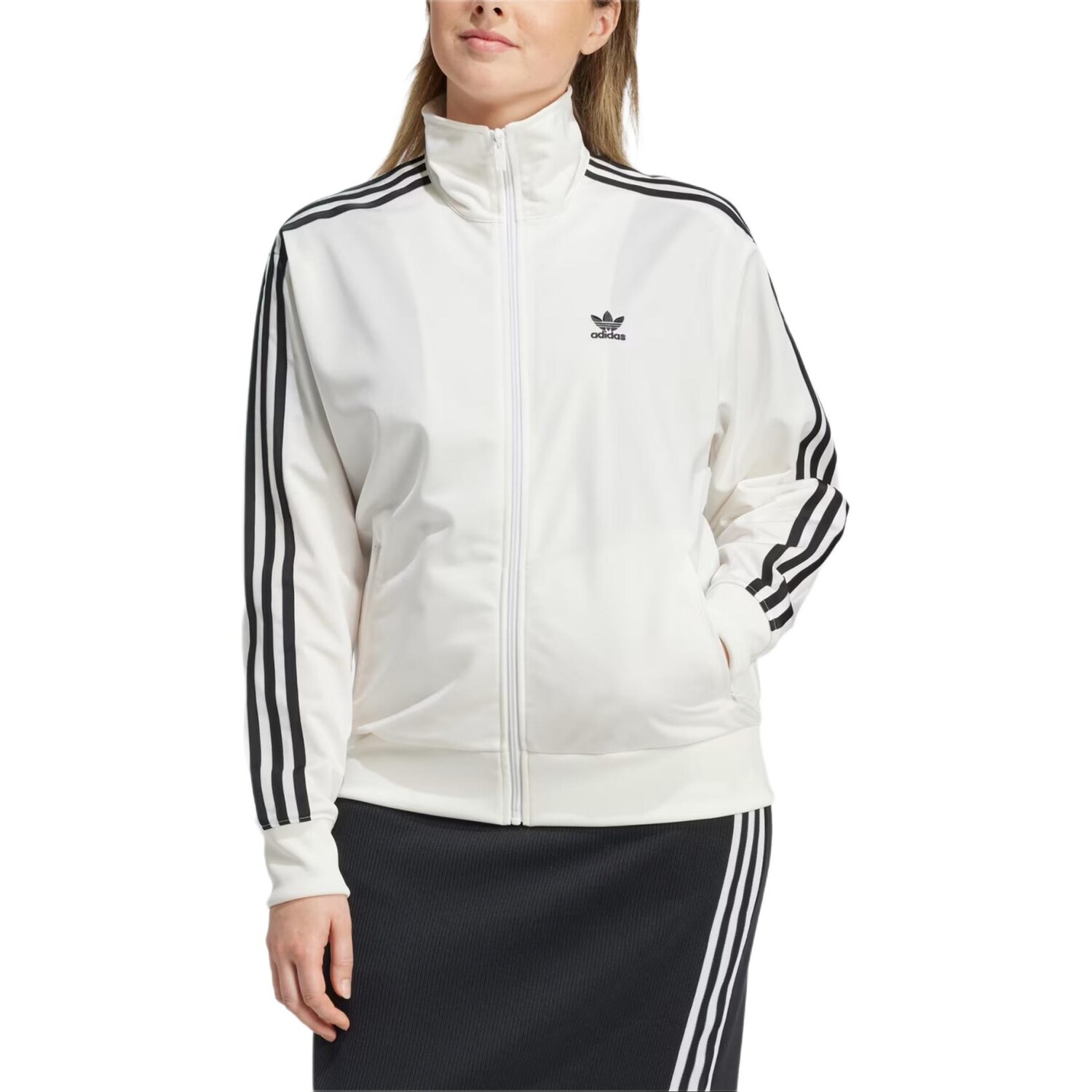 Куртка Adicolor женская белая Adidas Originals — фото 2