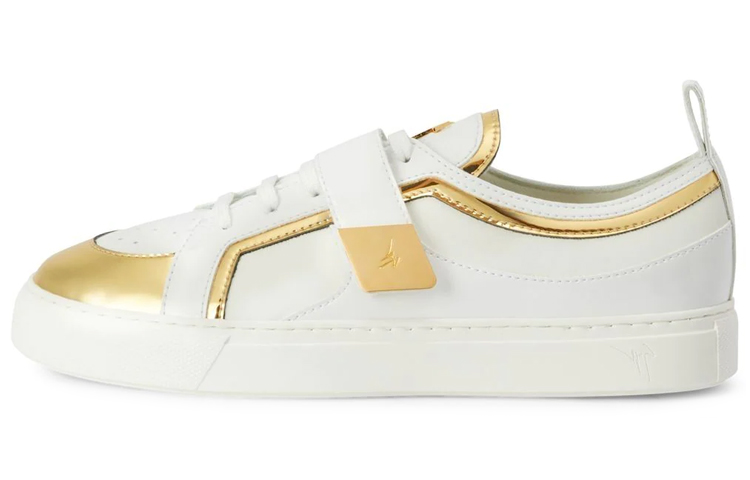 Женские кожаные кроссовки Zenas со вставками Giuseppe Zanotti, Original Shoe Box Included