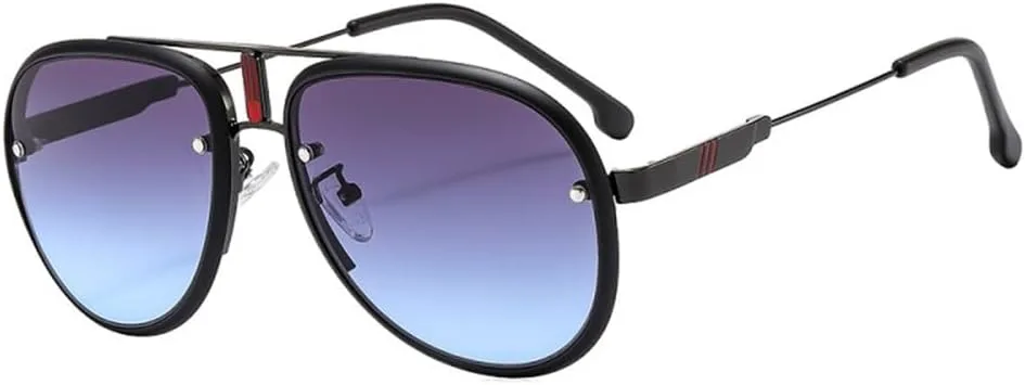 

Круглые солнцезащитные очки для женщин и мужчин, градиентные линзы, оправа из сплава и металла, овальная форма, защита от УФ-излучения UV400 generic, C6