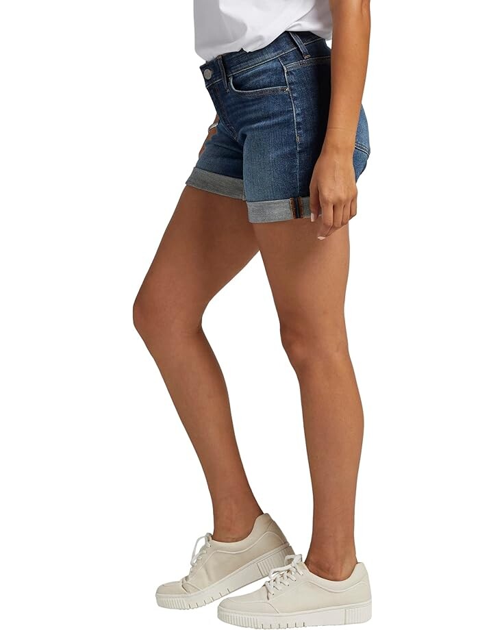 

Шорты Jag Jeans Alex Mid-Rise 5" Boyfriend Shorts, цвет Patriot Blue