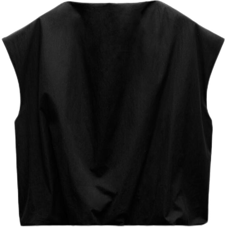 

Футболка серии ZW женская черная Zara