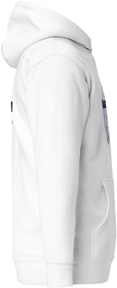 Худи Unisex Techcore Streetwear, Quantum Drip, White — фото 3