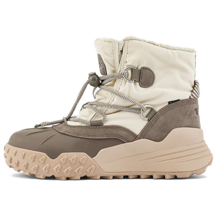 Сапоги короткие зимние Timberland, бежево-коричневый — фото 2