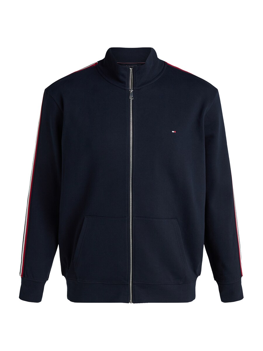 

Толстовка с капюшоном на молнии Tommy Hilfiger Big & Tall, темно-синий