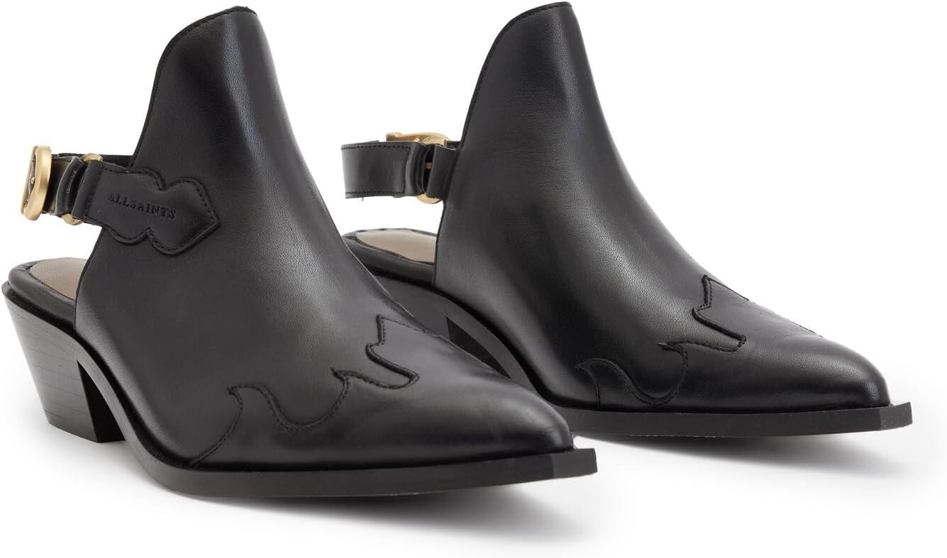 

Туфли AllSaints Desi Mule, черный