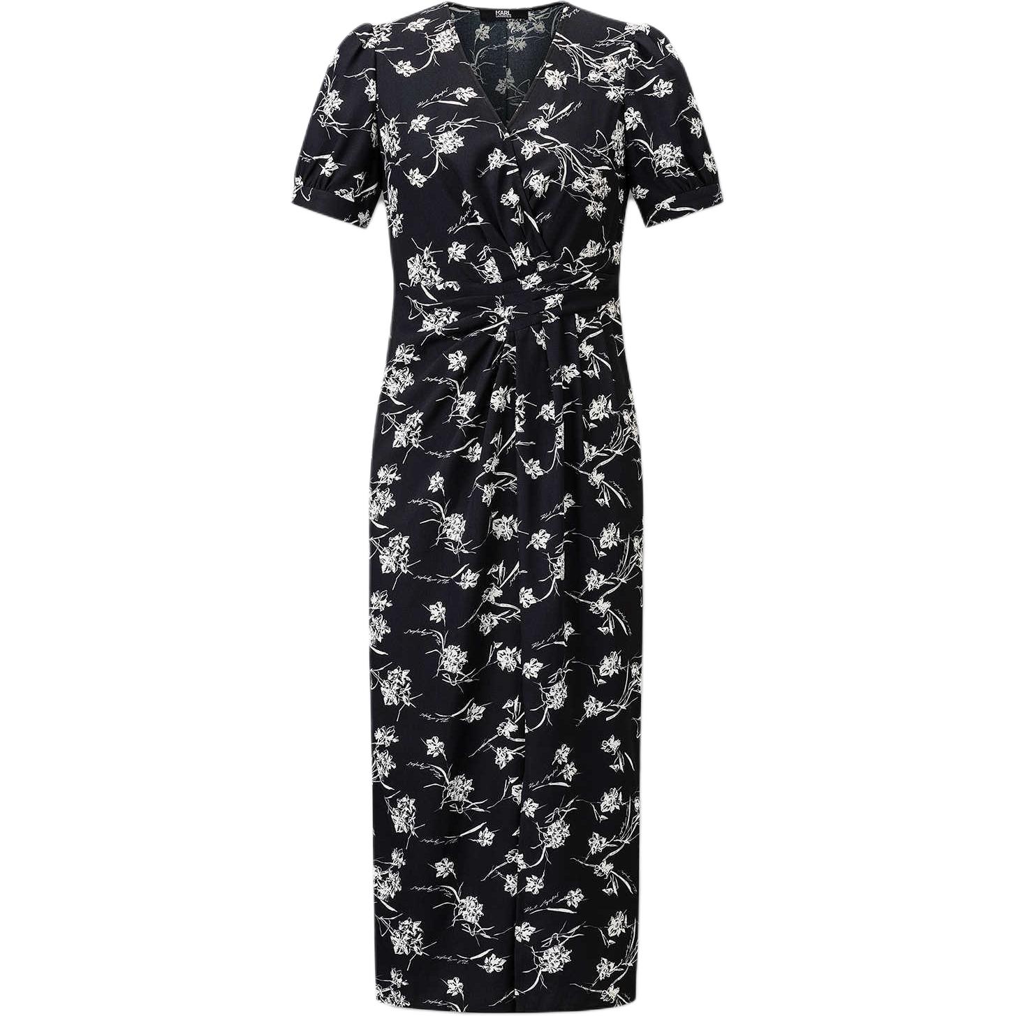 

KARL LAGERFELD / Karl Lagerfeld Jeans Платье с короткими рукавами KARL LAGERFELD женское черное