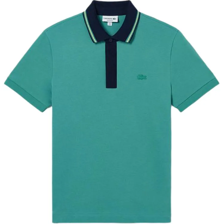 LACOSTE Мужская поло белого цвета