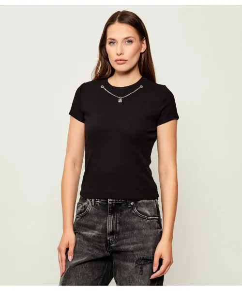 

Футболка Dannecy Slim fit Hugo, черный