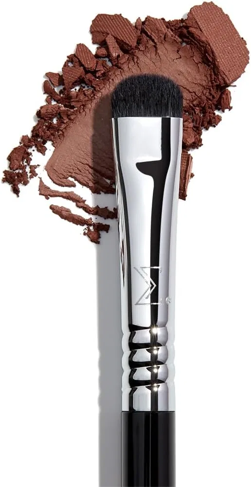 Кисть для теней Sigma Beauty E20 Short Shader, 1 шт, 6.5 дюймов, черный — фото 3