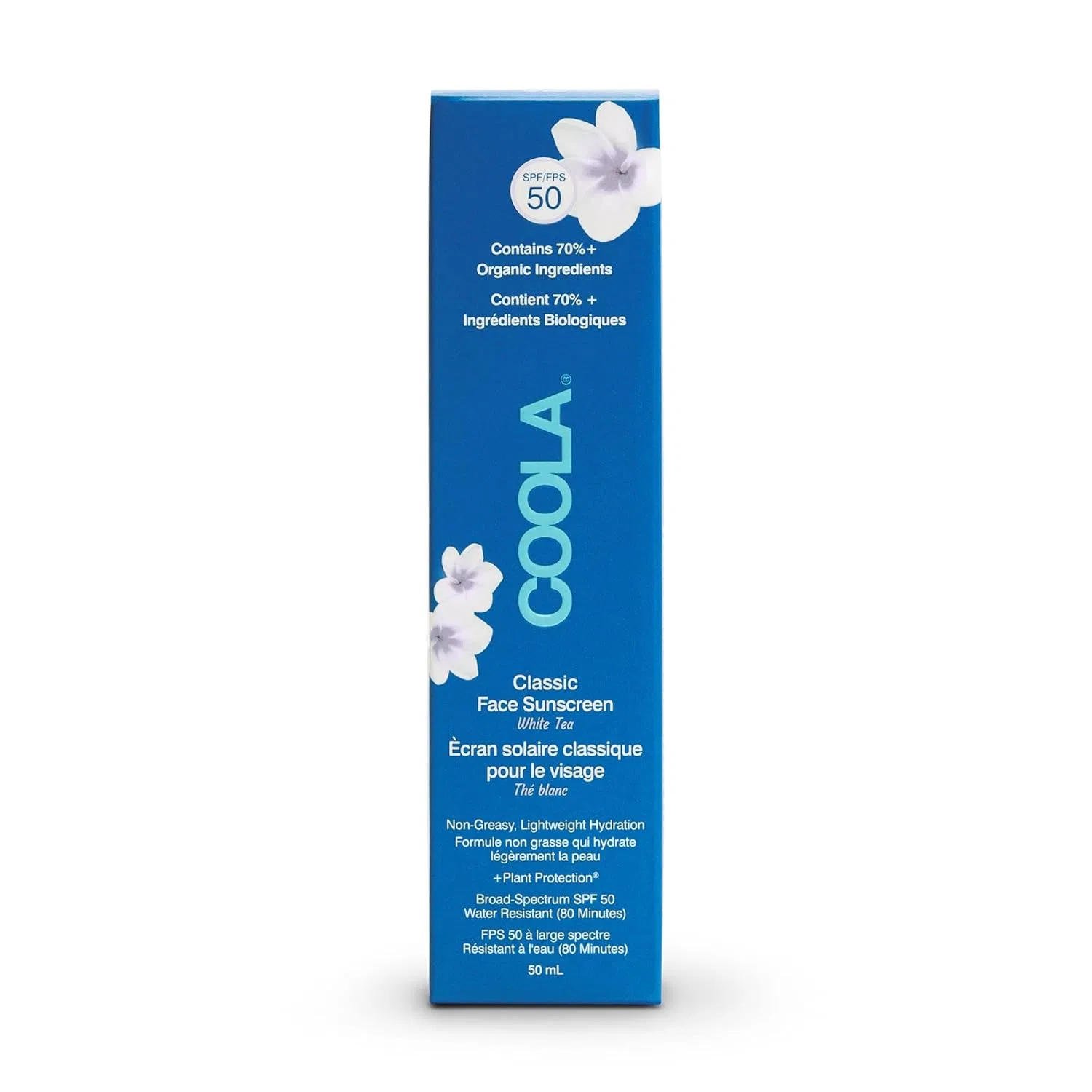 Солнцезащитный лосьон для лица SPF 50 «Classic Face» от COOLA Coola