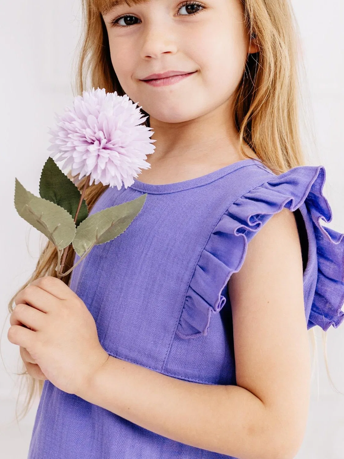Топ 'Walkiddy - Royal Lavender Blouse Топ' Walkiddy, Lilac — фото 2