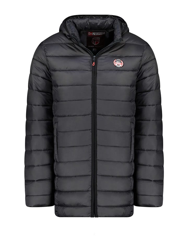 

Стеганое пальто Geographical Norway, черный
