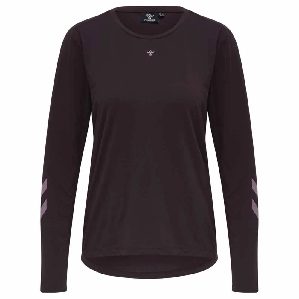 

Футболка Hummel Taylor long sleeve, коричневый