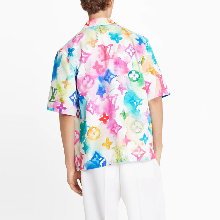 Новые квартальные продукты LV Shirt Men Louis Vuitton, цвет Multicolor — фото 4