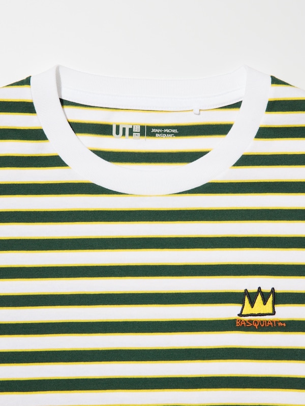 Футболка UT NY Pop Art (Jean-Michel Basquiat) Uniqlo, 57 olive — фото 4