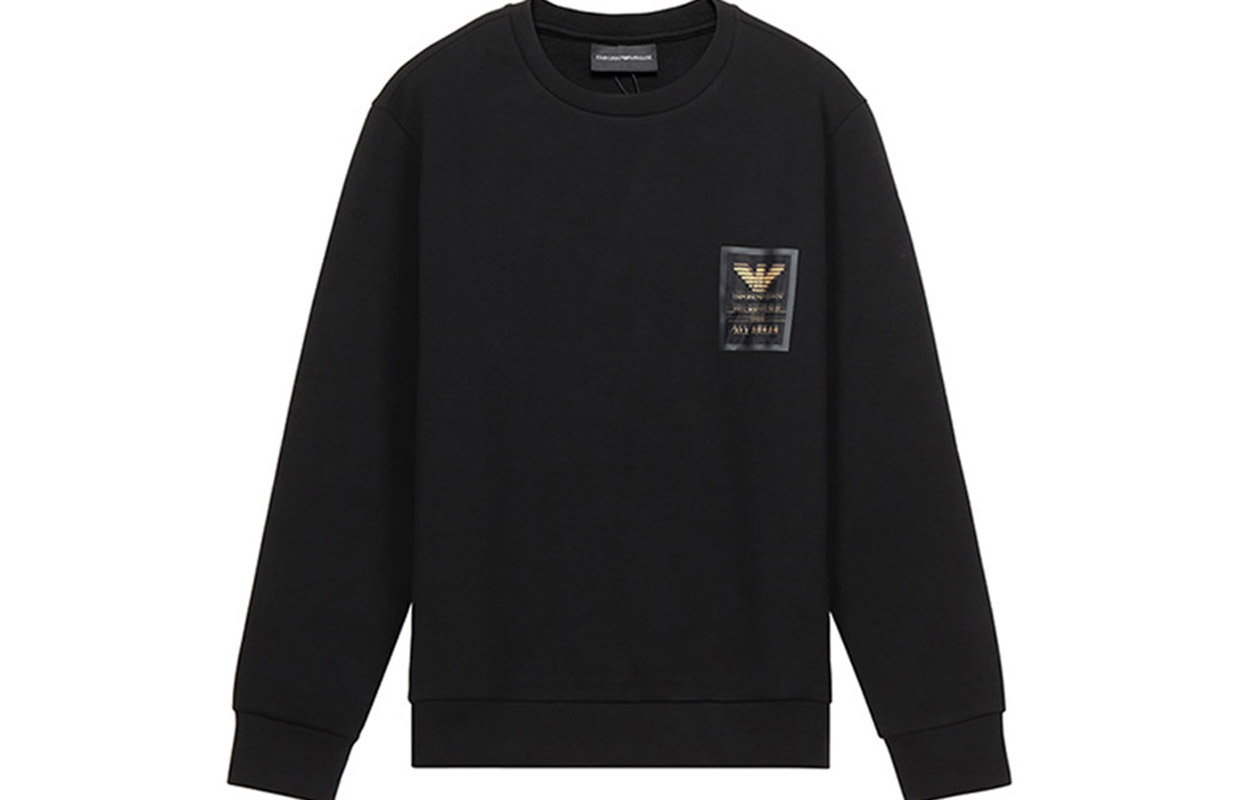 

EMPORIO ARMANI Свитшот мужской черный