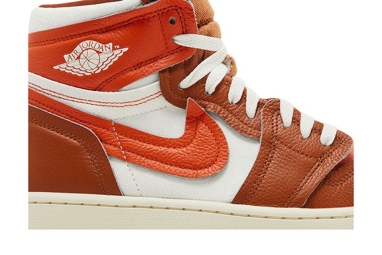 Кроссовки Air Jordan Wmns Air Jordan 1 High Method of Make 'Desert Orange', оранжевый — фото 3