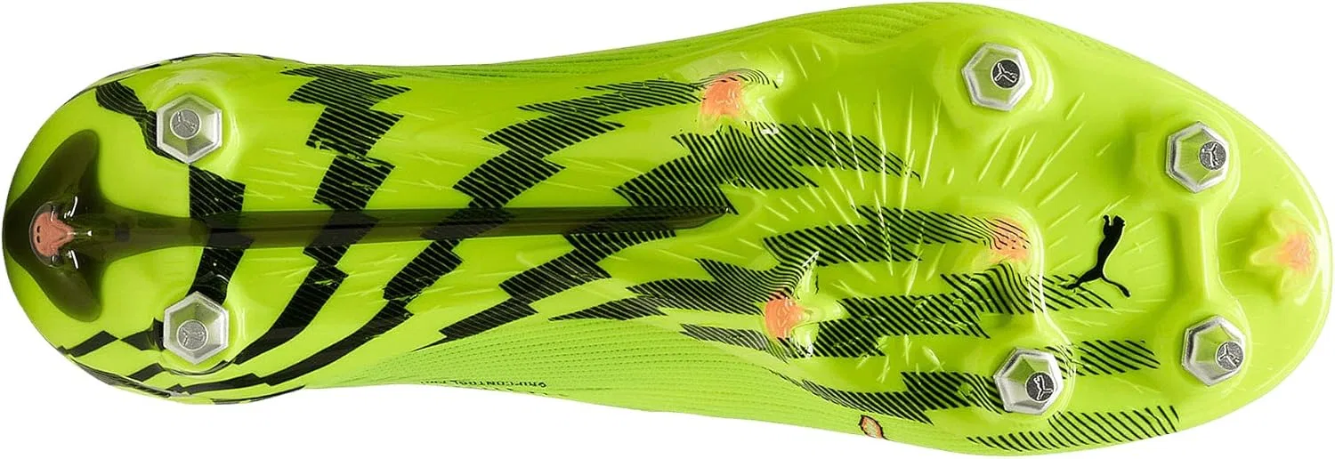 Мужские кроссовки PUMA Ultra 6 Ultimate Mx SG Unleash, Yellow — фото 3