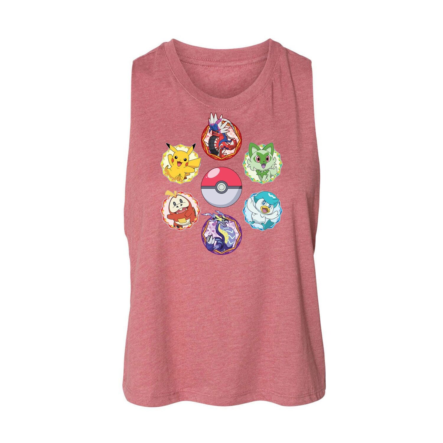 

Детская майка Pokemon Sparkle Racerback Licensed Character, розовый